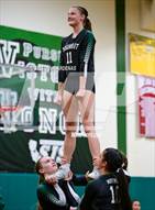 This MaxPreps.com professional photo is from the gallery Argonaut vs El Dorado (STUNT) which features Argonaut high school athletes playing  Cheer.