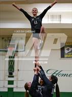 This MaxPreps.com professional photo is from the gallery Argonaut vs El Dorado (STUNT) which features Argonaut high school athletes playing  Cheer.