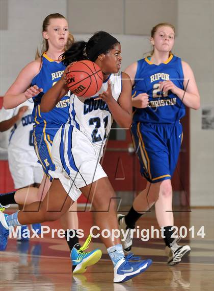 Thumbnail 1 in Ripon Christian vs. Capital Christian (CIF SJS D5 Playoffs) photogallery.