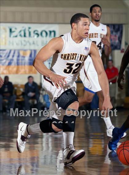 Thumbnail 2 in Orlando Christian Prep vs Christ the King (City of Palms Classic) photogallery.