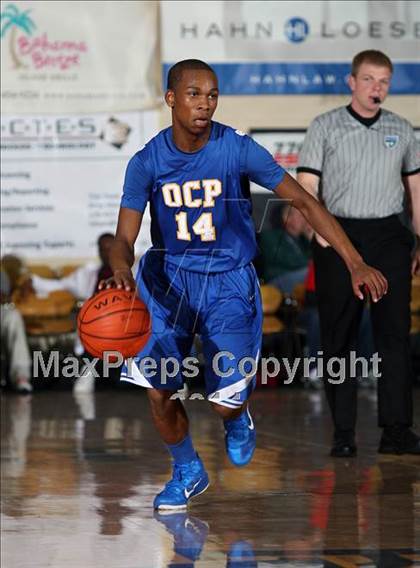 Thumbnail 3 in Orlando Christian Prep vs Christ the King (City of Palms Classic) photogallery.
