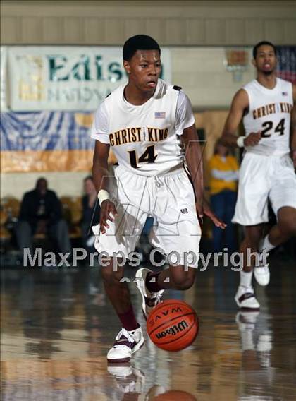 Thumbnail 1 in Orlando Christian Prep vs Christ the King (City of Palms Classic) photogallery.