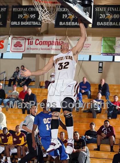 Thumbnail 2 in Orlando Christian Prep vs Christ the King (City of Palms Classic) photogallery.