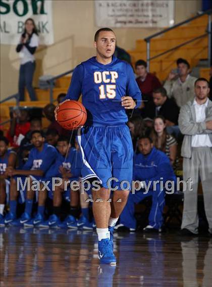 Thumbnail 2 in Orlando Christian Prep vs Christ the King (City of Palms Classic) photogallery.