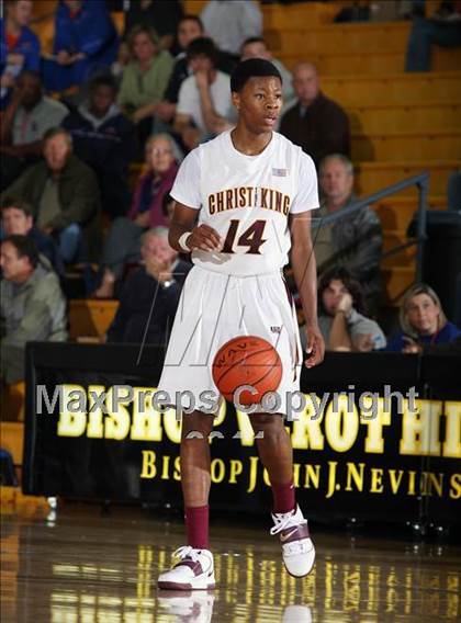Thumbnail 2 in Orlando Christian Prep vs Christ the King (City of Palms Classic) photogallery.