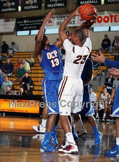 Thumbnail 2 in Orlando Christian Prep vs Christ the King (City of Palms Classic) photogallery.
