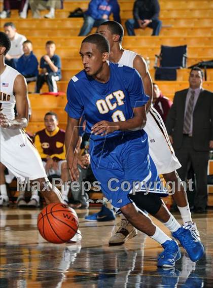 Thumbnail 2 in Orlando Christian Prep vs Christ the King (City of Palms Classic) photogallery.