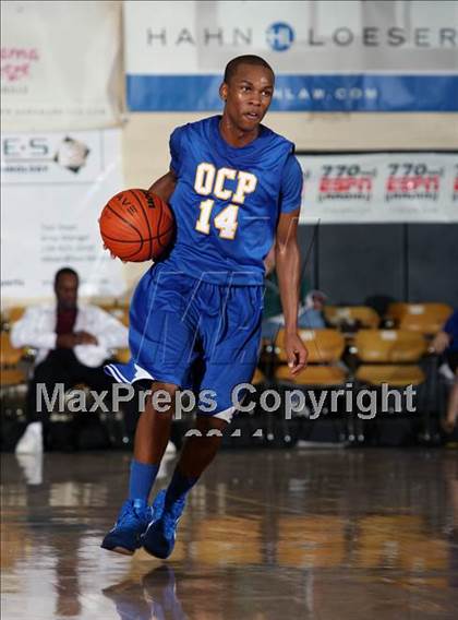 Thumbnail 3 in Orlando Christian Prep vs Christ the King (City of Palms Classic) photogallery.