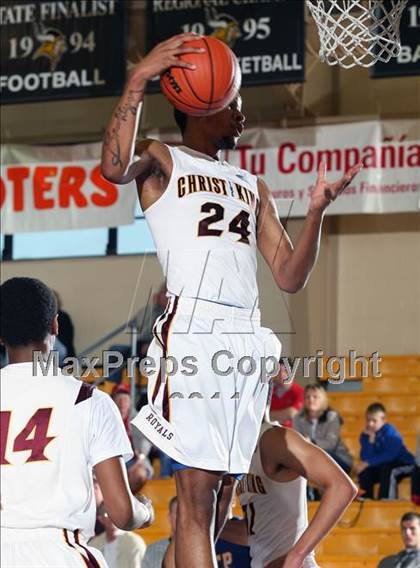 Thumbnail 1 in Orlando Christian Prep vs Christ the King (City of Palms Classic) photogallery.