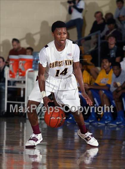 Thumbnail 2 in Orlando Christian Prep vs Christ the King (City of Palms Classic) photogallery.