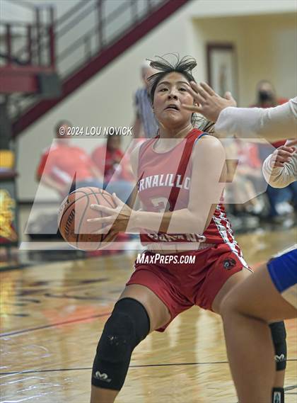 Thumbnail 2 in Bernalillo vs. McCurdy (Lady Braves Invitational at Santa Fe Indian School) photogallery.