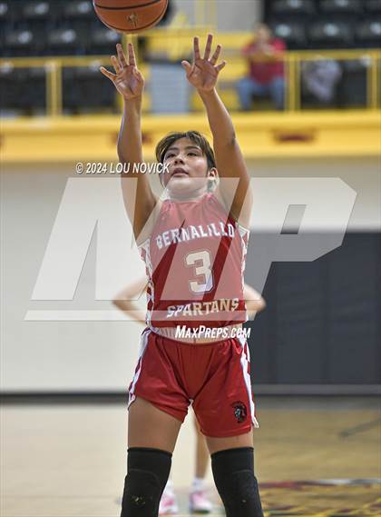 Thumbnail 3 in Bernalillo vs. McCurdy (Lady Braves Invitational at Santa Fe Indian School) photogallery.