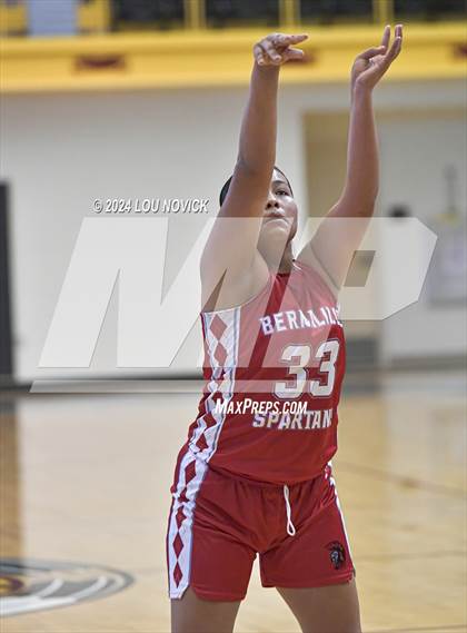 Thumbnail 3 in Bernalillo vs. McCurdy (Lady Braves Invitational at Santa Fe Indian School) photogallery.