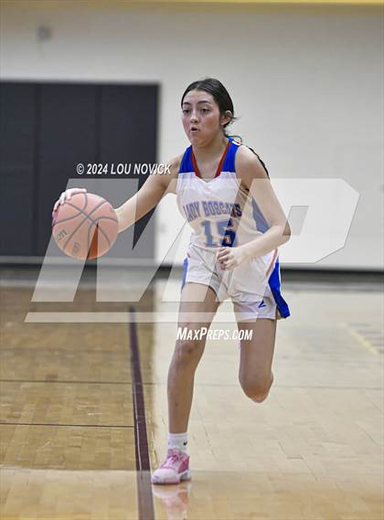 Thumbnail 2 in Bernalillo vs. McCurdy (Lady Braves Invitational at Santa Fe Indian School) photogallery.