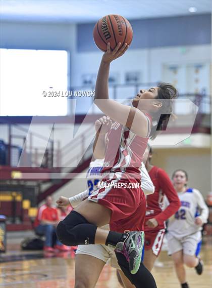 Thumbnail 3 in Bernalillo vs. McCurdy (Lady Braves Invitational at Santa Fe Indian School) photogallery.