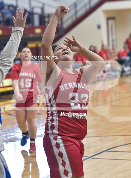 Thumbnail 1 in Bernalillo vs. McCurdy (Lady Braves Invitational at Santa Fe Indian School) photogallery.
