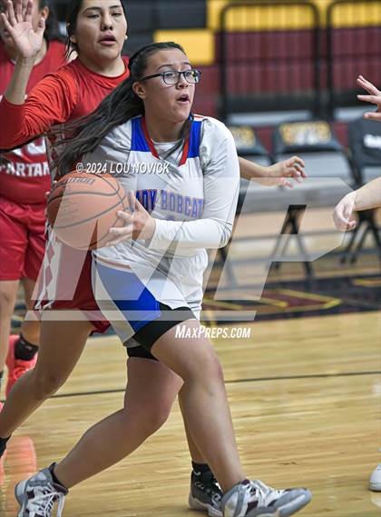 Thumbnail 1 in Bernalillo vs. McCurdy (Lady Braves Invitational at Santa Fe Indian School) photogallery.