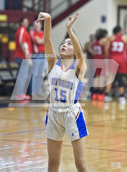 Thumbnail 1 in Bernalillo vs. McCurdy (Lady Braves Invitational at Santa Fe Indian School) photogallery.