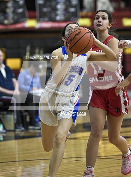 Thumbnail 2 in Bernalillo vs. McCurdy (Lady Braves Invitational at Santa Fe Indian School) photogallery.