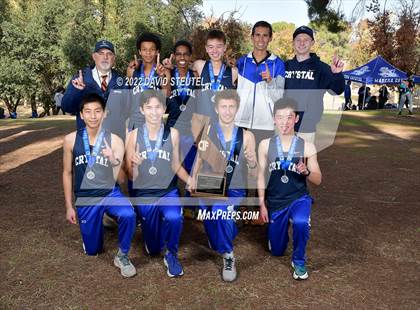 Thumbnail 1 in CIF State Cross Country Championships (Boys Awards) photogallery.
