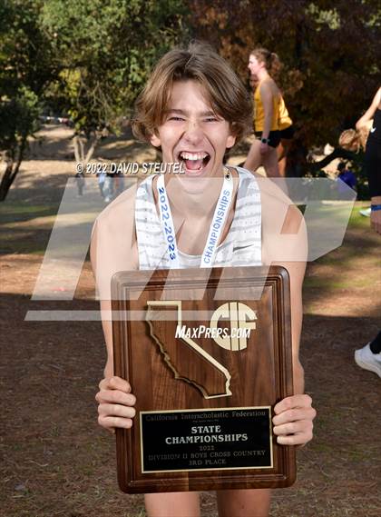 Thumbnail 3 in CIF State Cross Country Championships (Boys Awards) photogallery.