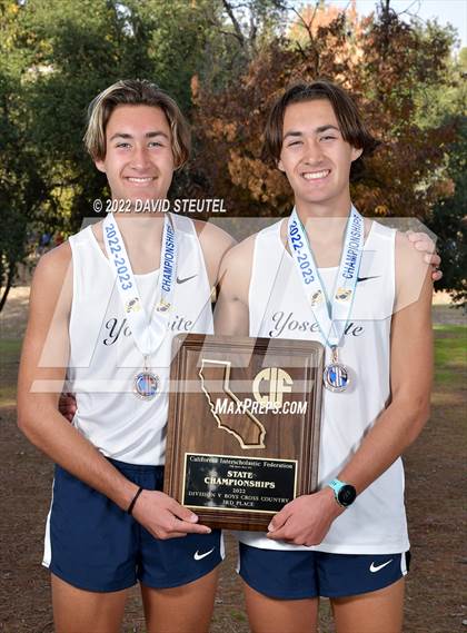 Thumbnail 2 in CIF State Cross Country Championships (Boys Awards) photogallery.