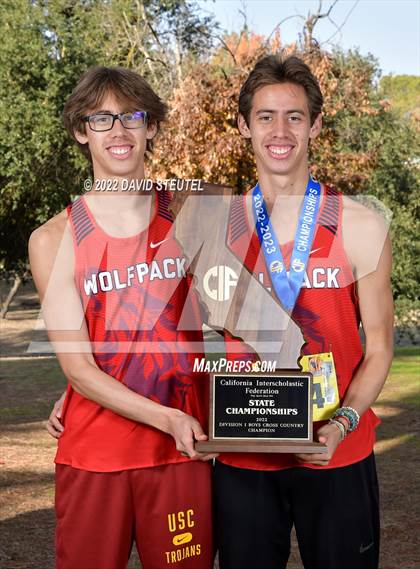 Thumbnail 2 in CIF State Cross Country Championships (Boys Awards) photogallery.
