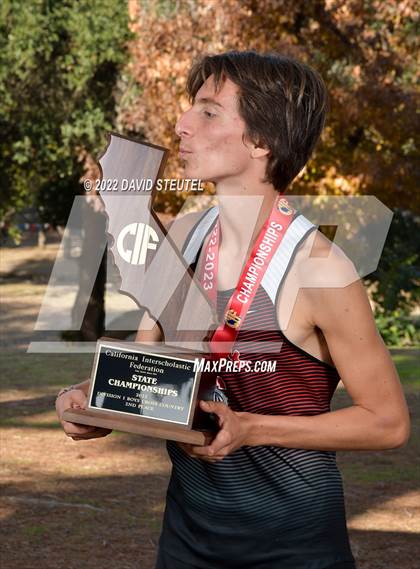 Thumbnail 2 in CIF State Cross Country Championships (Boys Awards) photogallery.