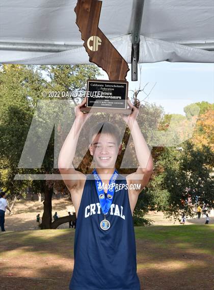 Thumbnail 2 in CIF State Cross Country Championships (Boys Awards) photogallery.