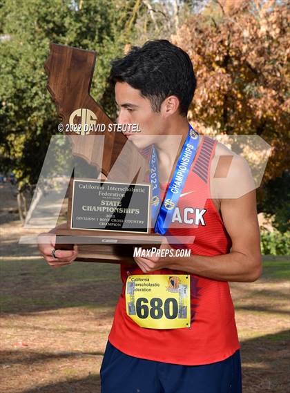 Thumbnail 2 in CIF State Cross Country Championships (Boys Awards) photogallery.