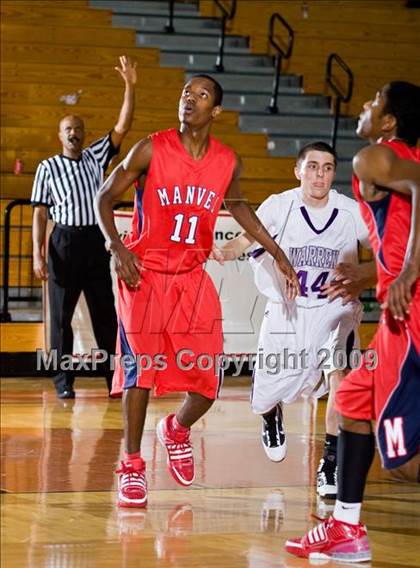 Thumbnail 3 in Warren vs. Manvel (McDonalds Texas Invitational) photogallery.