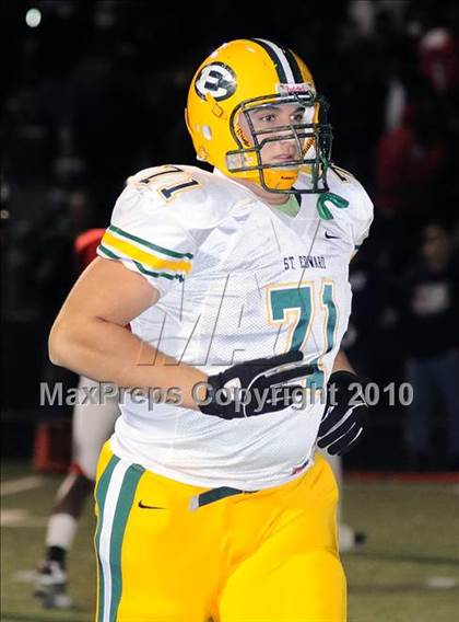 Thumbnail 3 in Glenville vs. St. Edward (OHSAA D1 Regional Semifinal) photogallery.