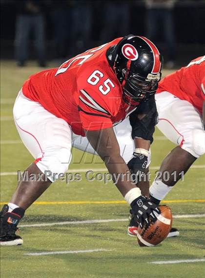 Thumbnail 1 in Glenville vs. St. Edward (OHSAA D1 Regional Semifinal) photogallery.