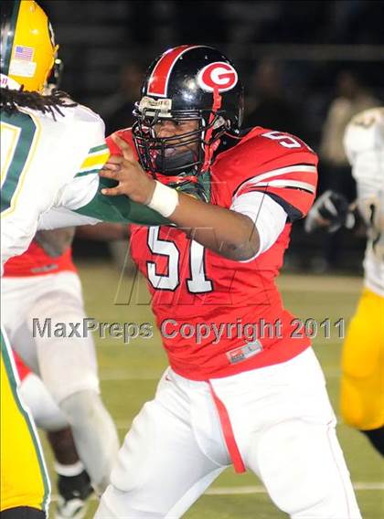 Thumbnail 1 in Glenville vs. St. Edward (OHSAA D1 Regional Semifinal) photogallery.