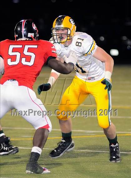 Thumbnail 2 in Glenville vs. St. Edward (OHSAA D1 Regional Semifinal) photogallery.