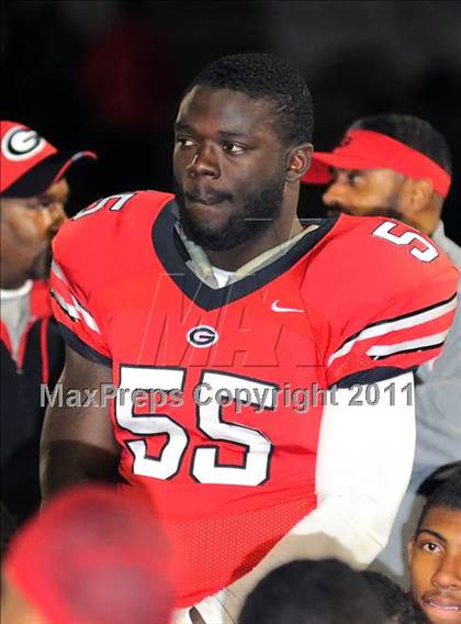 Thumbnail 1 in Glenville vs. St. Edward (OHSAA D1 Regional Semifinal) photogallery.