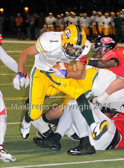 Thumbnail 3 in Glenville vs. St. Edward (OHSAA D1 Regional Semifinal) photogallery.