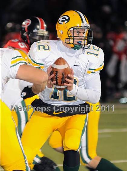 Thumbnail 1 in Glenville vs. St. Edward (OHSAA D1 Regional Semifinal) photogallery.