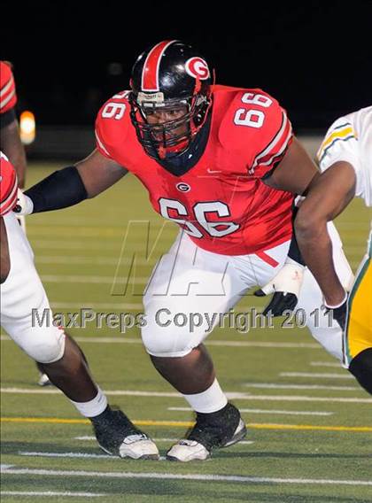 Thumbnail 2 in Glenville vs. St. Edward (OHSAA D1 Regional Semifinal) photogallery.