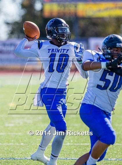 Thumbnail 2 in Temple Christian vs Trinity Christian (TAPPS D3 Semifinal) photogallery.