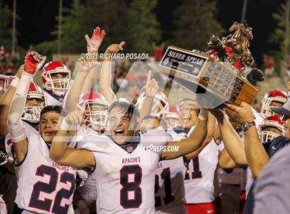 Thumbnail 2 in Sanger vs. Clovis East photogallery.