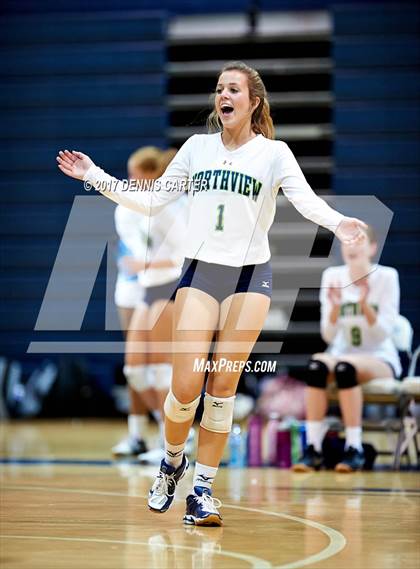 Thumbnail 1 in Centennial vs. Northview (Tri Match) photogallery.