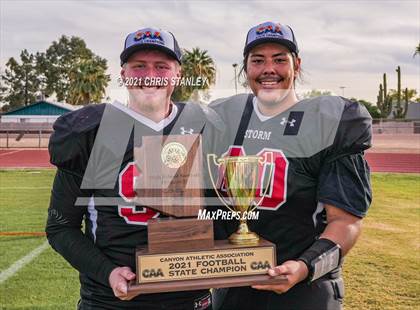 Thumbnail 1 in Heritage Academy Mesa vs Imagine Prep Surprise (CAA DIV 2 Championship) photogallery.