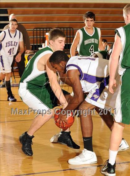 Thumbnail 3 in Islip vs Westhampton (2011 Holiday Tournament) photogallery.