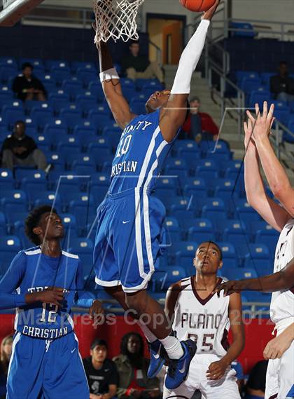 Thumbnail 2 in Plano vs. Cedar Valley Christian (Thanksgiving Hoopfest) photogallery.