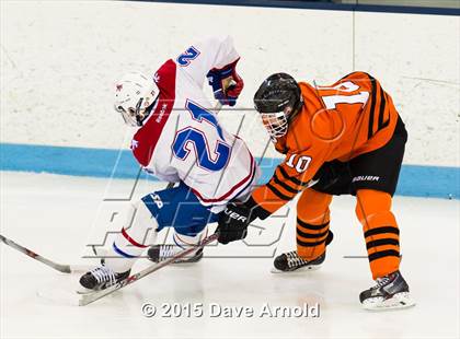 Thumbnail 2 in Burlington vs Woburn Memorial (MIAA Division 1A Play In) photogallery.