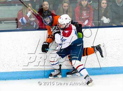 Thumbnail 3 in Burlington vs Woburn Memorial (MIAA Division 1A Play In) photogallery.
