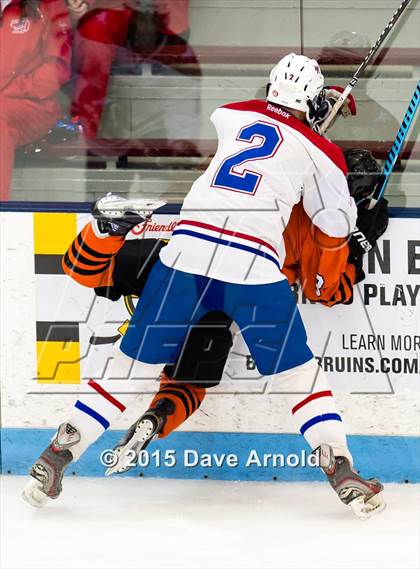 Thumbnail 2 in Burlington vs Woburn Memorial (MIAA Division 1A Play In) photogallery.