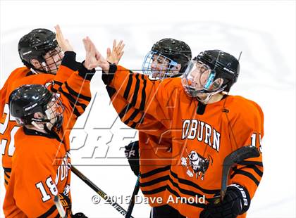 Thumbnail 1 in Burlington vs Woburn Memorial (MIAA Division 1A Play In) photogallery.