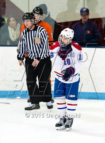 Thumbnail 2 in Burlington vs Woburn Memorial (MIAA Division 1A Play In) photogallery.